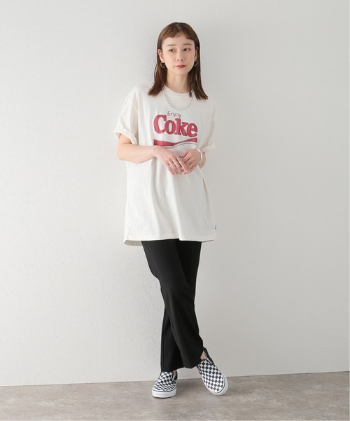 JOINT WORKS（ジョイントワークス）の「【ROLLA'S/ローラス 】ENJOY COCA COLA Tシャツ（Tシャツ/カットソー・レディース・ホワイト・FREE）」の3枚目の写真