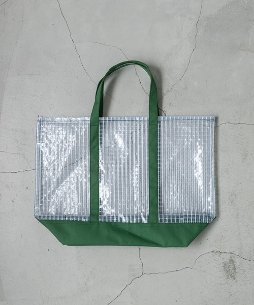 WHIMSIC（ウィムジック）の「【WHIMSIC】クリアトートバッグ（トートバッグ・レディース・ネイビー/オリーブ/パープル/ホワイト/ブルー・ONE SIZE）」の7枚目の写真