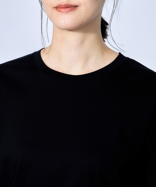 ROPE'(ロペ)の「【2枚セット】パックTシャツ(Tシャツ/カットソー・レディース・ホワイト/ブラック/ベージュ・38)」の14枚目の写真