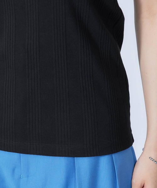 ROPE'(ロペ)の「【2枚セット】パックTシャツ(Tシャツ/カットソー・レディース・ホワイト/ブラック/ベージュ・38)」の15枚目の写真