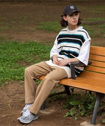 WEGO | WEGO/レトロボーダーニットベスト(ベスト)