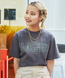 UGG | UGG@mos フロスト加工 ロゴTシャツ(Tシャツ/カットソー)