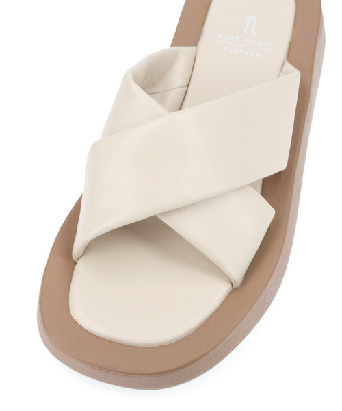 ROPE' PICNIC(ロペピクニック)の「プラットフォームパデットサンダル(サンダル・レディース・ブラック/キナリ・22.5cm/23.5cm/24.5cm)」の5枚目の写真