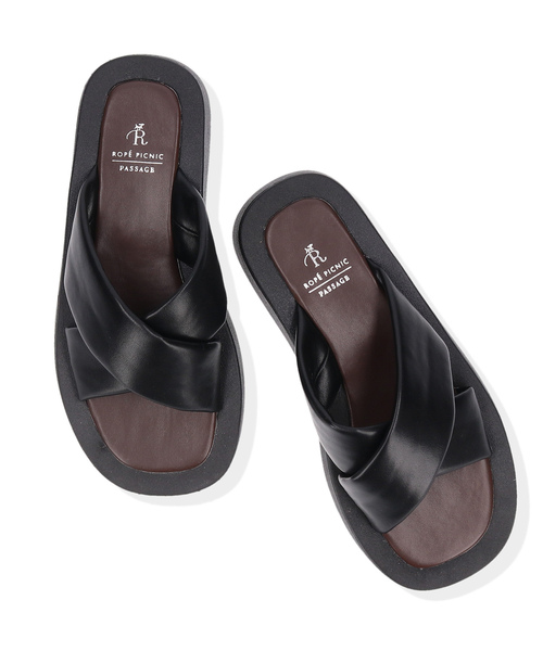 ROPE' PICNIC(ロペピクニック)の「プラットフォームパデットサンダル(サンダル・レディース・ブラック/キナリ・22.5cm/23.5cm/24.5cm)」の9枚目の写真