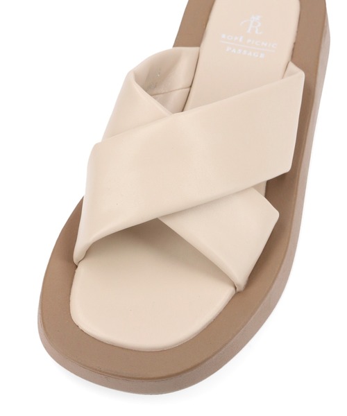 ROPE' PICNIC(ロペピクニック)の「プラットフォームパデットサンダル(サンダル・レディース・ブラック/キナリ・22.5cm/23.5cm/24.5cm)」の13枚目の写真