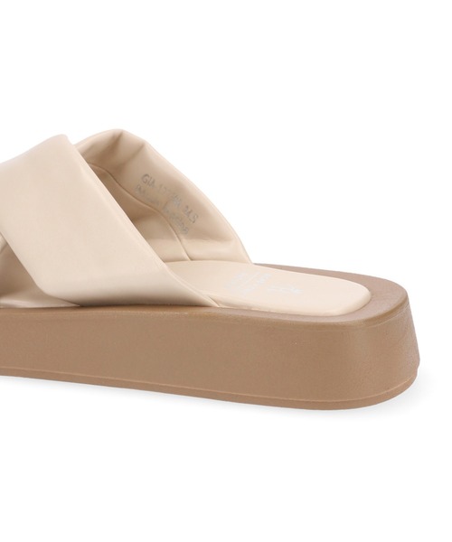 ROPE' PICNIC(ロペピクニック)の「プラットフォームパデットサンダル(サンダル・レディース・ブラック/キナリ・22.5cm/23.5cm/24.5cm)」の14枚目の写真