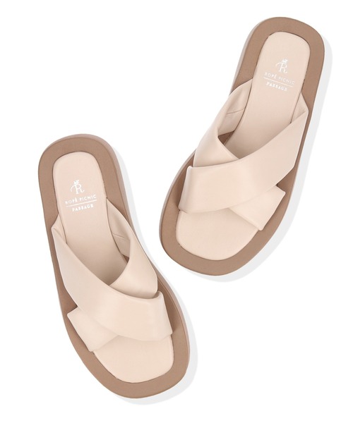 ROPE' PICNIC(ロペピクニック)の「プラットフォームパデットサンダル(サンダル・レディース・ブラック/キナリ・22.5cm/23.5cm/24.5cm)」の19枚目の写真