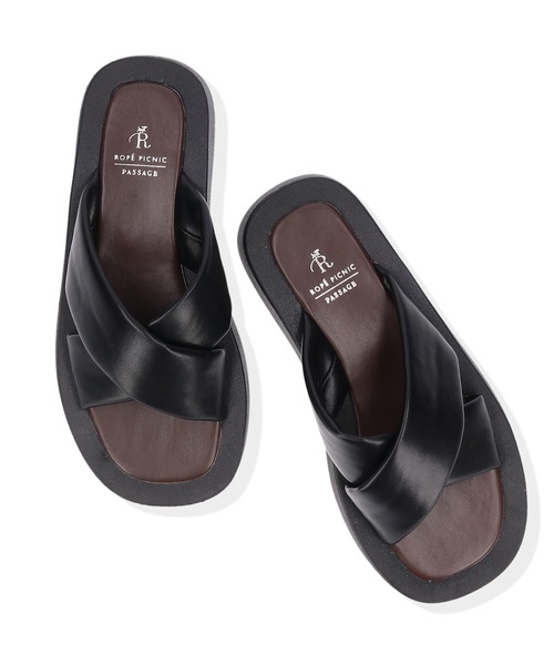 ROPE' PICNIC(ロペピクニック)の「プラットフォームパデットサンダル(サンダル・レディース・ブラック/キナリ・22.5cm/23.5cm/24.5cm)」の20枚目の写真