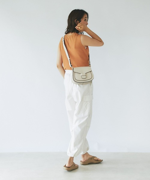 RIVE DROITE（リヴドロワ）の「スリーブレスラメニット（ニット/セーター・レディース・ベージュ/オレンジ/ブルー・FREE）」の21枚目の写真