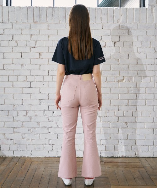 MIRO AMURETTE(ミロアミュレット)の「MIRO AMURETTE tee/ロゴ入り刺繍Tシャツ(Tシャツ/カットソー・レディース・ホワイト/ネイビー・FREE)」の9枚目の写真