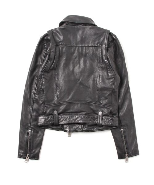 Guess（ゲス）の「Camille Leather Jacket（ライダースジャケット・レディース・ブラック・SMALL/MEDIUM/X-SMALL）」の9枚目の写真