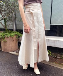 one after another NICE CLAUP | S,Mサイズあり　フロントスリットステッチスカート(スカート)