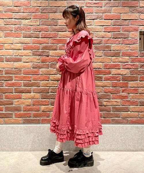 Candy Stripper（キャンディストリッパー）の「ETOILE FRILL ドレス（ワンピース・レディース・ブラック/ピンク・2）」の20枚目の写真