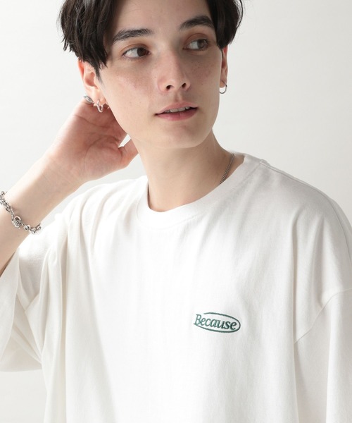 RAGEBLUE(レイジブルー)の「フラワープリント/刺繍Tシャツ(Tシャツ/カットソー・メンズ・ホワイト/ブラック/ブルー/ホワイト系その他・MEDIUM/LARGE)」の11枚目の写真