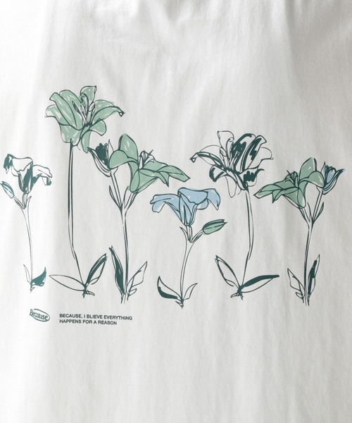 RAGEBLUE(レイジブルー)の「フラワープリント/刺繍Tシャツ(Tシャツ/カットソー・メンズ・ホワイト/ブラック/ブルー/ホワイト系その他・MEDIUM/LARGE)」の20枚目の写真