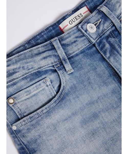 Guess（ゲス）の「Ultimate Skinny Denim Pants（デニムパンツ・レディース・ライトインディゴブルー・25inch/27inch/26inch/24inch）」の9枚目の写真