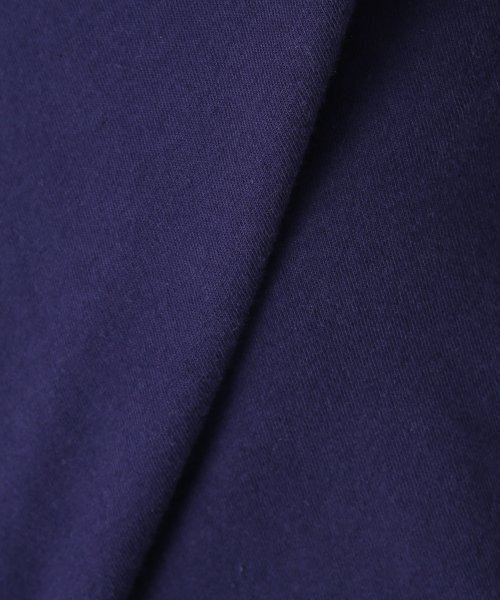 B.C STOCK（ベーセーストック）の「2WAY 綿袖フレアカットブラウス（Tシャツ/カットソー・レディース・ホワイト/サックスブルー・FREE）」の13枚目の写真