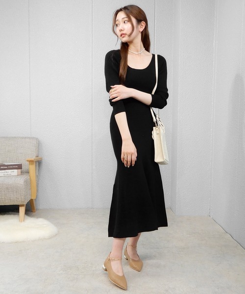 alala（アララ）の「パールヒールアンクレットパンプス（パンプス・レディース・ブルー系/ベージュ/ピンク系/ブラック・S/LL/L/M）」の5枚目の写真