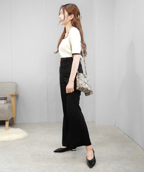 alala（アララ）の「パールヒールアンクレットパンプス（パンプス・レディース・ブルー系/ベージュ/ピンク系/ブラック・S/LL/L/M）」の19枚目の写真