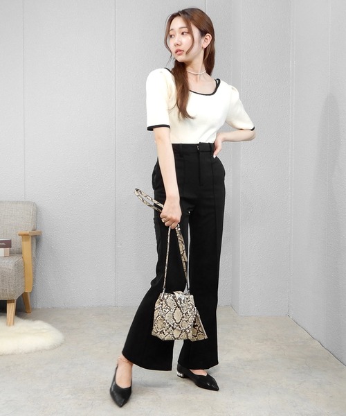 alala（アララ）の「パールヒールアンクレットパンプス（パンプス・レディース・ブルー系/ベージュ/ピンク系/ブラック・S/LL/L/M）」の21枚目の写真