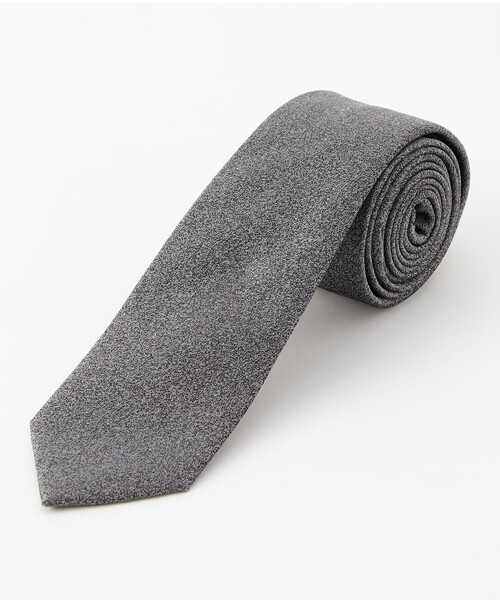 COMME CA ISM（コムサイズム）の「メランジ ソリッド ネクタイ（ネクタイ・メンズ・ネイビー/レッド/グレー/ブラック・FREE）」の5枚目の写真