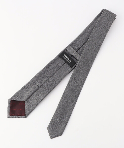 COMME CA ISM（コムサイズム）の「メランジ ソリッド ネクタイ（ネクタイ・メンズ・ネイビー/レッド/グレー/ブラック・FREE）」の7枚目の写真