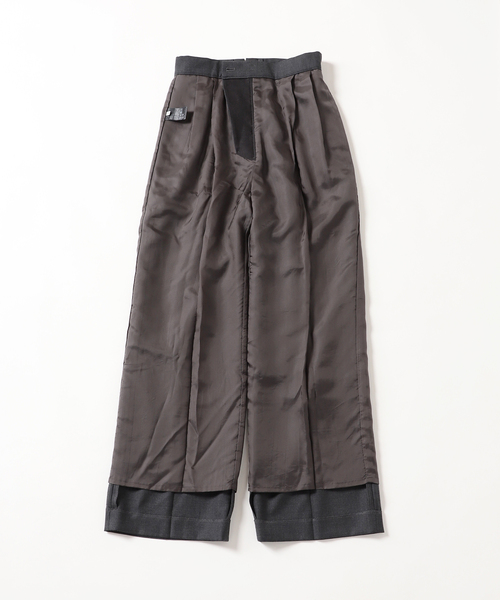 Deuxieme Classe（ドゥーズィエムクラス）の「*WOOL SERGE タック