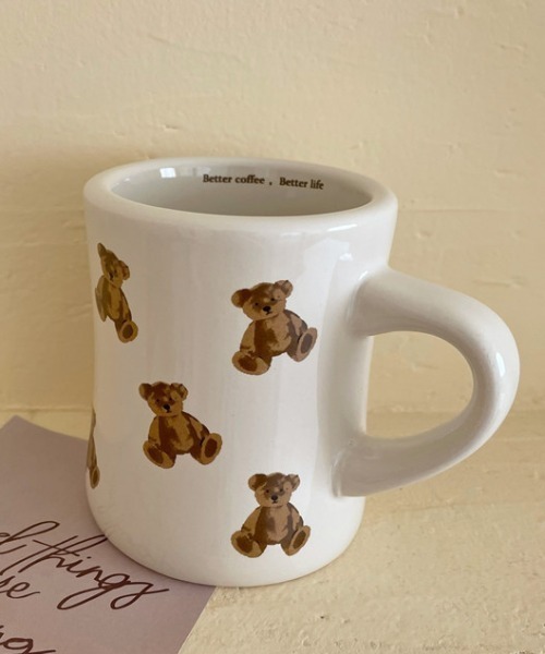 テディベアマグカップ（グラス/マグカップ/タンブラー）｜Made in I