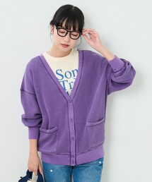 FREAK'S STORE（フリークスストア）の「カラーピグメントワッフルカーディガン（カーディガン/ボレロ）」