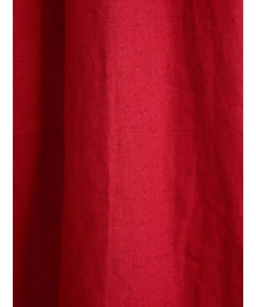 Samansa Mos2（サマンサ モスモス）の「シャーリングシャツワンピース（ワンピース・レディース・グレー/レッド/チャコール/ブルー・ﾌﾘ-）」の10枚目の写真