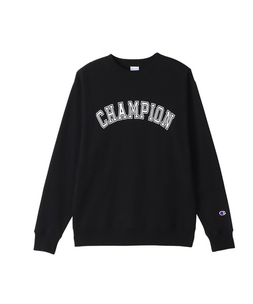 Champion(チャンピオン)の「【Champion/チャンピオン】メンズ ベーシック クルーネックスウェットシャツ(スウェット・メンズ・ブラック/ネイビー/グレー/ホワイト/レッド系その他・SMALL/MEDIUM/LARGE/X-LARGE)」の3枚目の写真