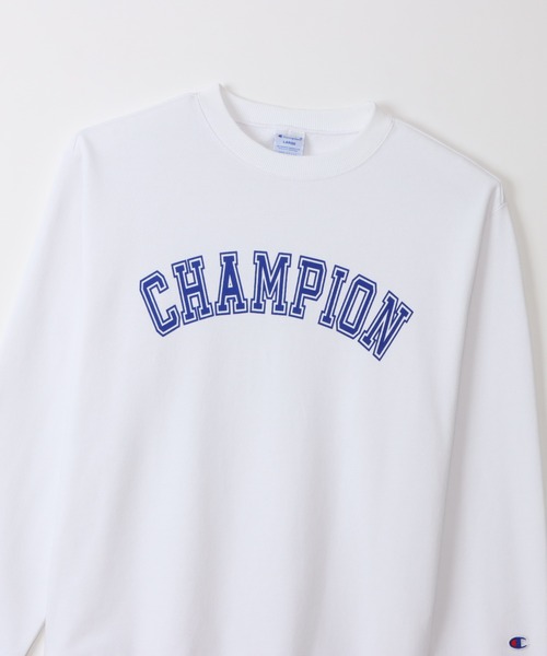 Champion(チャンピオン)の「【Champion/チャンピオン】メンズ ベーシック クルーネックスウェットシャツ(スウェット・メンズ・ブラック/ネイビー/グレー/ホワイト/レッド系その他・SMALL/MEDIUM/LARGE/X-LARGE)」の7枚目の写真