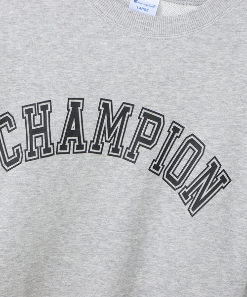 Champion(チャンピオン)の「【Champion/チャンピオン】メンズ ベーシック クルーネックスウェットシャツ(スウェット・メンズ・ブラック/ネイビー/グレー/ホワイト/レッド系その他・SMALL/MEDIUM/LARGE/X-LARGE)」の13枚目の写真