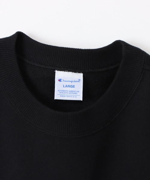 Champion(チャンピオン)の「【Champion/チャンピオン】メンズ ベーシック クルーネックスウェットシャツ(スウェット・メンズ・ブラック/ネイビー/グレー/ホワイト/レッド系その他・SMALL/MEDIUM/LARGE/X-LARGE)」の12枚目の写真
