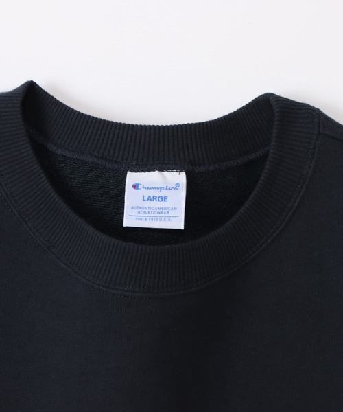 Champion(チャンピオン)の「【Champion/チャンピオン】メンズ ベーシック クルーネックスウェットシャツ(スウェット・メンズ・ブラック/ネイビー/グレー/ホワイト/レッド系その他・SMALL/MEDIUM/LARGE/X-LARGE)」の17枚目の写真
