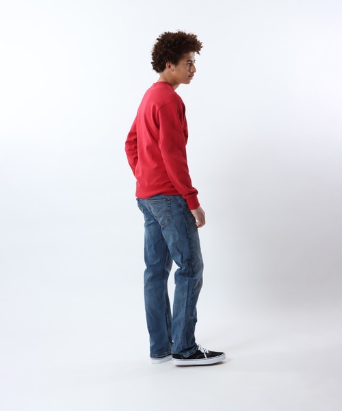 Champion(チャンピオン)の「【Champion/チャンピオン】メンズ ベーシック クルーネックスウェットシャツ(スウェット・メンズ・ブラック/ネイビー/グレー/ホワイト/レッド系その他・SMALL/MEDIUM/LARGE/X-LARGE)」の22枚目の写真