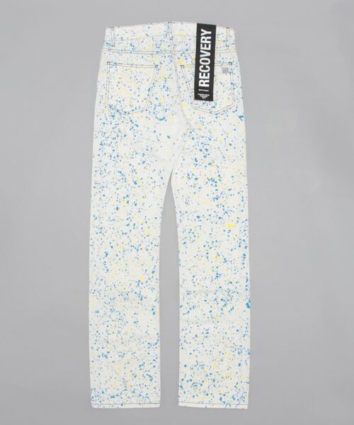 Palm Angels（パームエンジェルス）の「ＰALM ANGELS/パームエンジェルス/ＹＢ　ＰＡＩＮＴＥＤ　ＤＥＮＩＭ（その他パンツ・メンズ・ホワイト・30）」の2枚目の写真