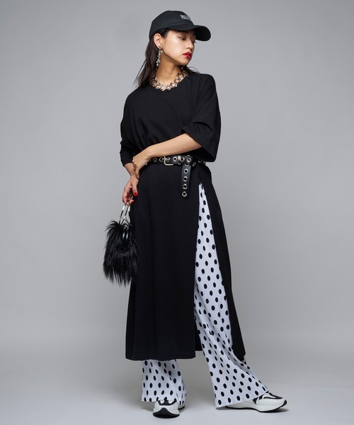 Narcissus(ナルシス)の「【WEBSTORE 限定商品】ドットパンツ(その他パンツ・レディース・ホワイト/ブラック・FREE)」の4枚目の写真