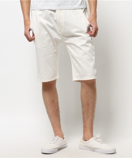 VENCEEXCHANGE（ヴァンスエクスチェンジ）の「ツイルカラーショートパンツ              （その他パンツ・メンズ・イエロー/ターコイズブルー/ピンク/ホワイト・SMALL/LARGE/MEDIUM）」の2枚目の写真