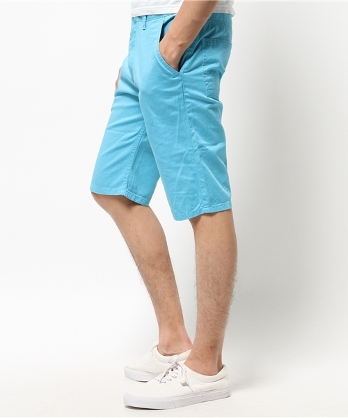 VENCEEXCHANGE（ヴァンスエクスチェンジ）の「ツイルカラーショートパンツ              （その他パンツ・メンズ・イエロー/ターコイズブルー/ピンク/ホワイト・SMALL/LARGE/MEDIUM）」の5枚目の写真