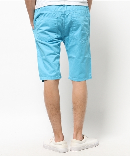 VENCEEXCHANGE（ヴァンスエクスチェンジ）の「ツイルカラーショートパンツ              （その他パンツ・メンズ・イエロー/ターコイズブルー/ピンク/ホワイト・SMALL/LARGE/MEDIUM）」の6枚目の写真