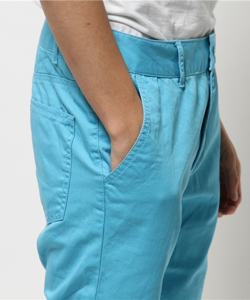 VENCEEXCHANGE（ヴァンスエクスチェンジ）の「ツイルカラーショートパンツ              （その他パンツ・メンズ・イエロー/ターコイズブルー/ピンク/ホワイト・SMALL/LARGE/MEDIUM）」の10枚目の写真