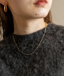 SMELLY（スメリー）の「ボールスリムチェーンショートネックレス（ネックレス・レディース）」