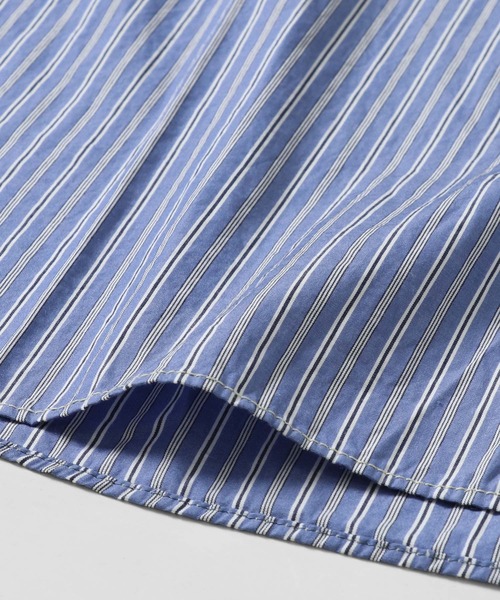 GYPSY&SONS（ジプシーアンドサンズ）の「STRIPE FARM SHIRTS（シャツ/ブラウス・メンズ・カーキ/ネイビー・LARGE/MEDIUM）」の11枚目の写真
