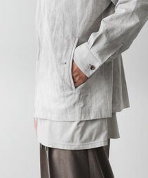 ジャケット・アウター PIGMENT DYED CO/LI TWILL ZIPUP JACKET ATTACHMENT（アタッチメント）の「PIGMENT DYE CO/LI TWILL ZIPUP