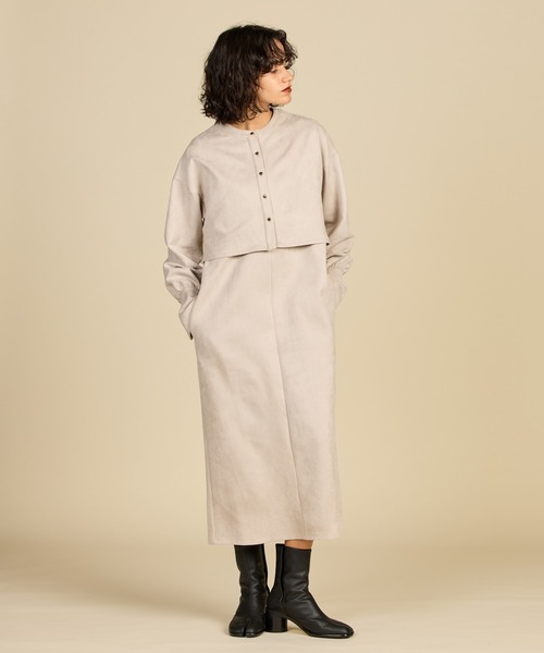 Renorm リノーム のジャンパースカート ショートカーデ ジャンスカsetワンピース 790 を購入できます Renorm ワンピース ドレス ジャンパースカート ショートカーデ ジャンスカsetワンピース ジャンパースカート Renorm リノーム のファッション