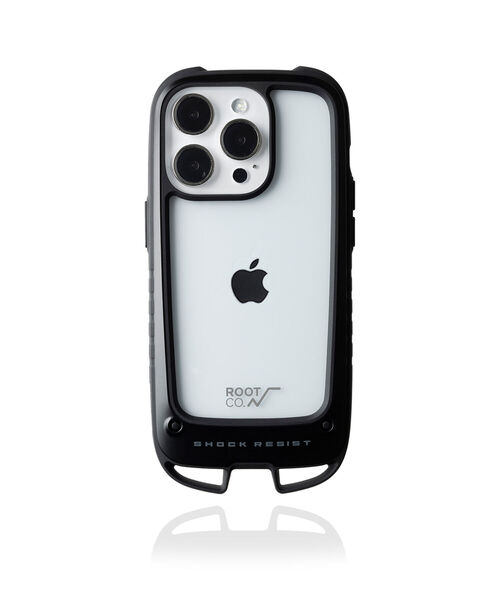 bpr BEAMS（ビーピーアール ビームス ）の「ROOT CO. / GRAVITY Shock Resist Case +Hold. iPhone14Pro ケース（スマホケース/カバー・メンズ・ライトブラウン/ブラック/オリーブ・ONE SIZE）」の10枚目の写真