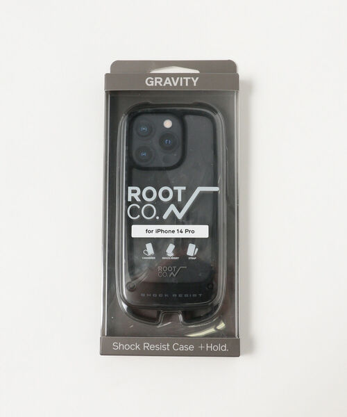 bpr BEAMS（ビーピーアール ビームス ）の「ROOT CO. / GRAVITY Shock Resist Case +Hold. iPhone14Pro ケース（スマホケース/カバー・メンズ・ライトブラウン/ブラック/オリーブ・ONE SIZE）」の11枚目の写真