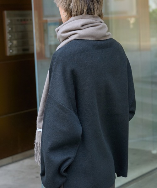 COLONY 2139(コロニートゥーワンスリーナイン)の「リサイクルポリストール(ストール/ショール・レディース・グレー/ベージュ/ブラック・FREE)」の22枚目の写真