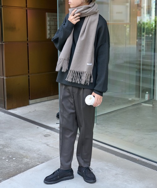 COLONY 2139(コロニートゥーワンスリーナイン)の「リサイクルポリストール(ストール/ショール・レディース・グレー/ベージュ/ブラック・FREE)」の21枚目の写真